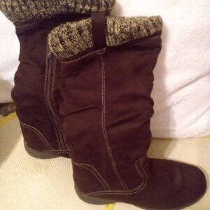 Totes Women's Boots Dark Brown Size 8
